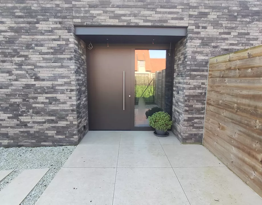 Inbraakveilige voordeur met zijlicht te Dentergem