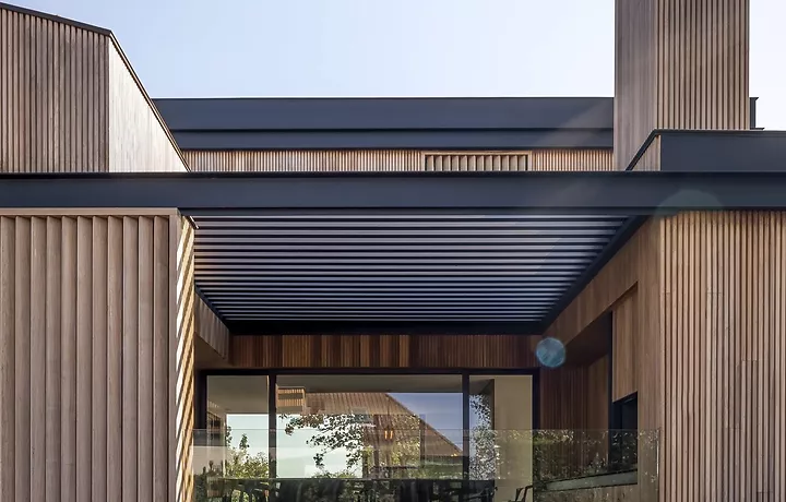 Aero ingebouwde lamellen