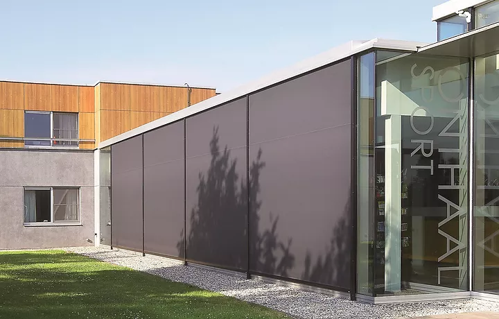 Screens op Sporthotel te Gent