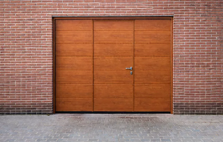 Garagepoort met deur