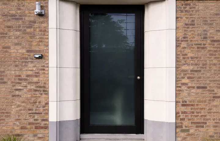 Glazen voordeur
