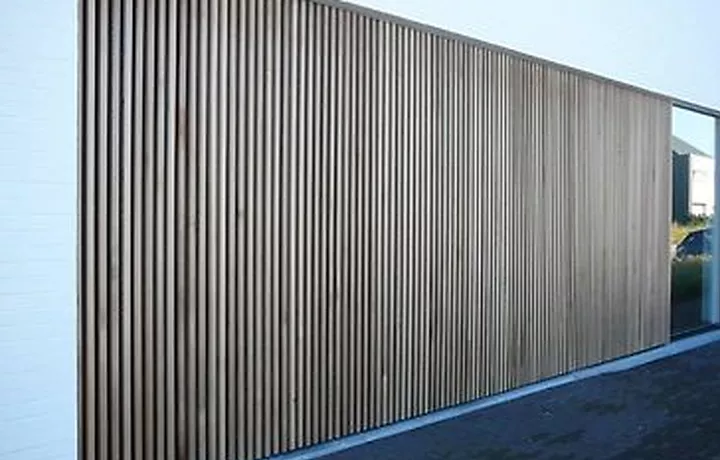 Houten gevelbekleding