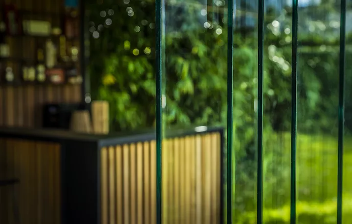 Weinor glazen schuifwanden