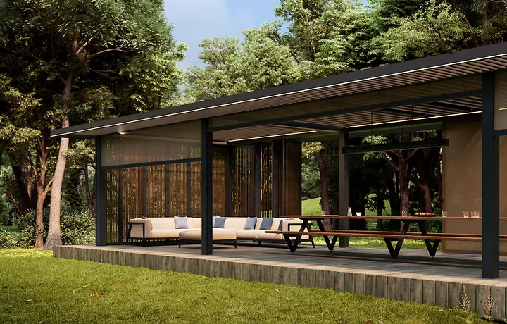 Renson terrasoverkappingen