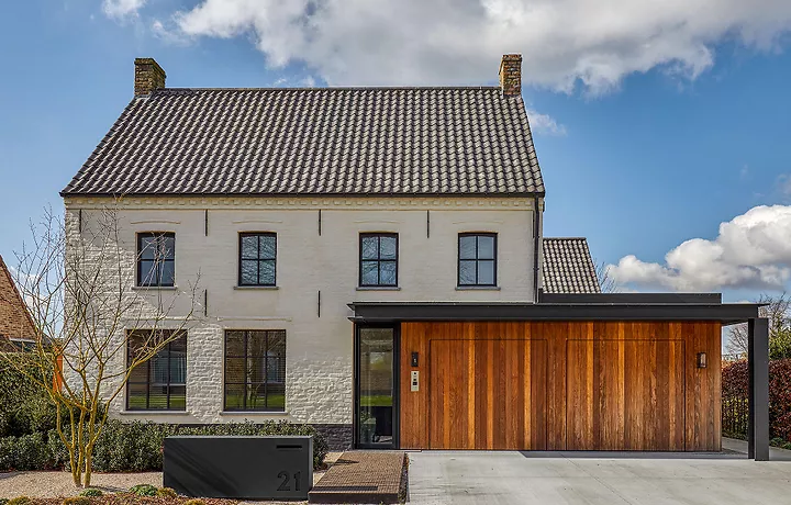 Houten garagepoorten