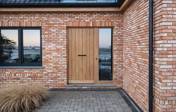 Houten voordeur
