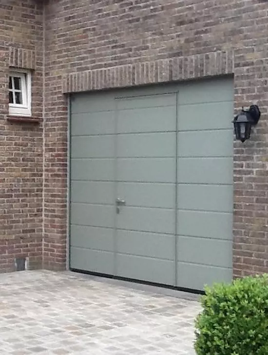 zonder de garagepoort te openen