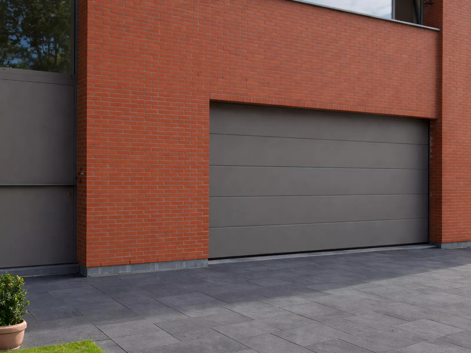 Sectionaalpoort te Wortegem-Petegem