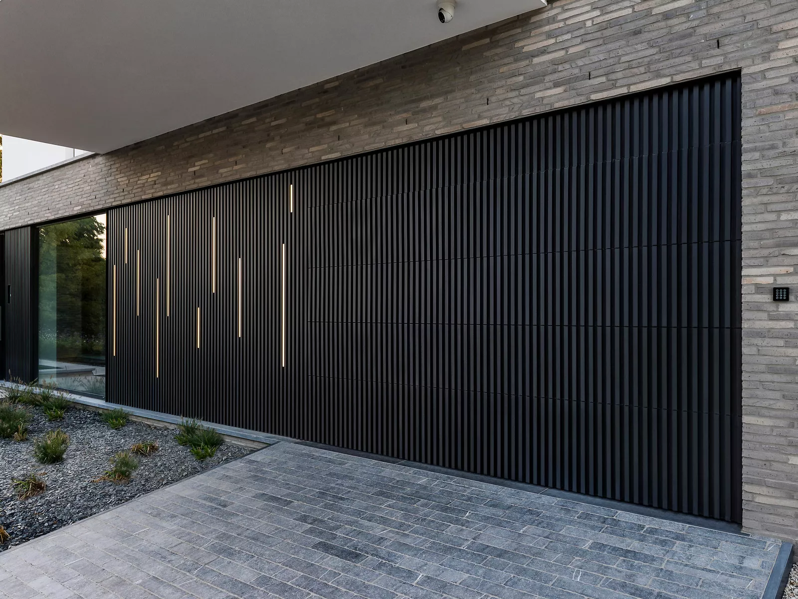 Verticale gevelbekleding