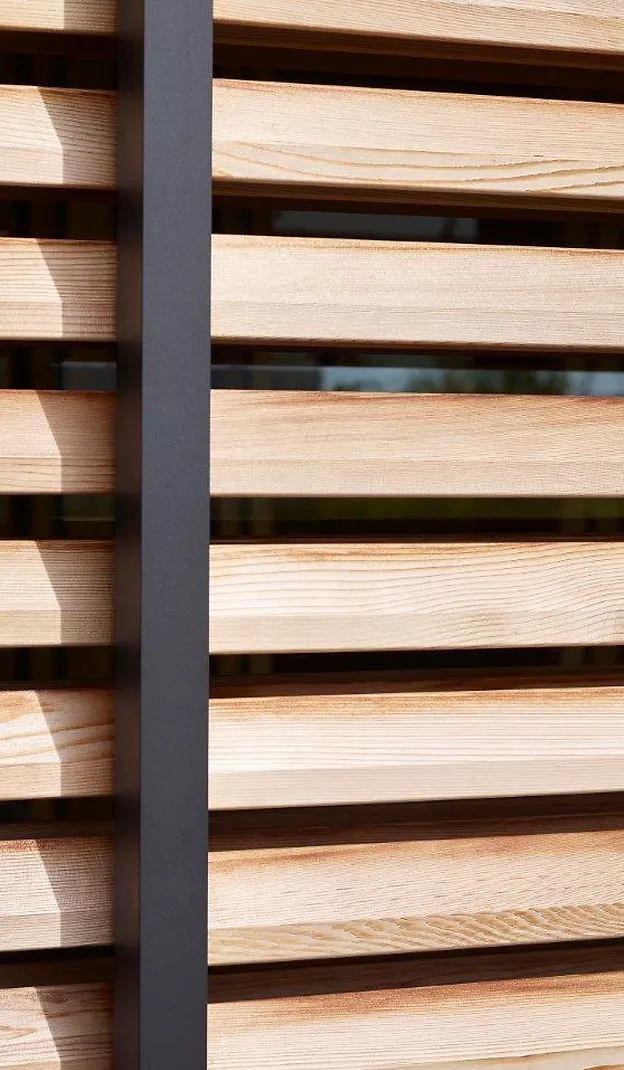 Loggia schuifpanelen