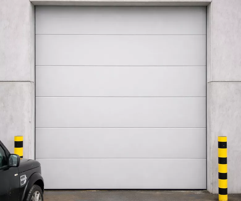 krachtige industriepoorten in staal