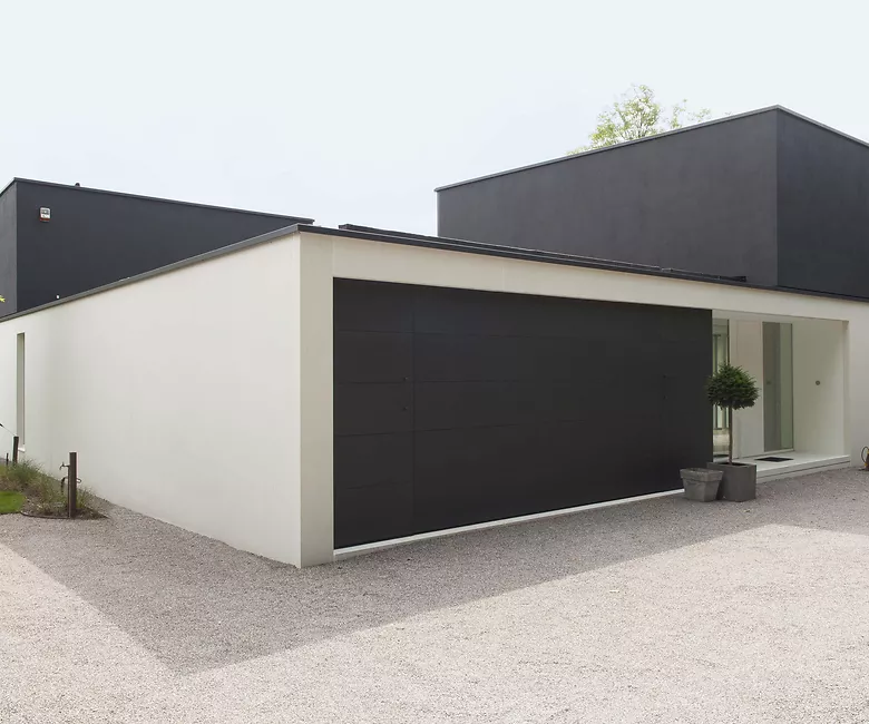 met een onzichtbare poort