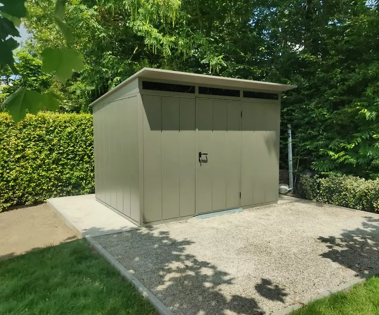 Hörmann metalen tuinhuis?