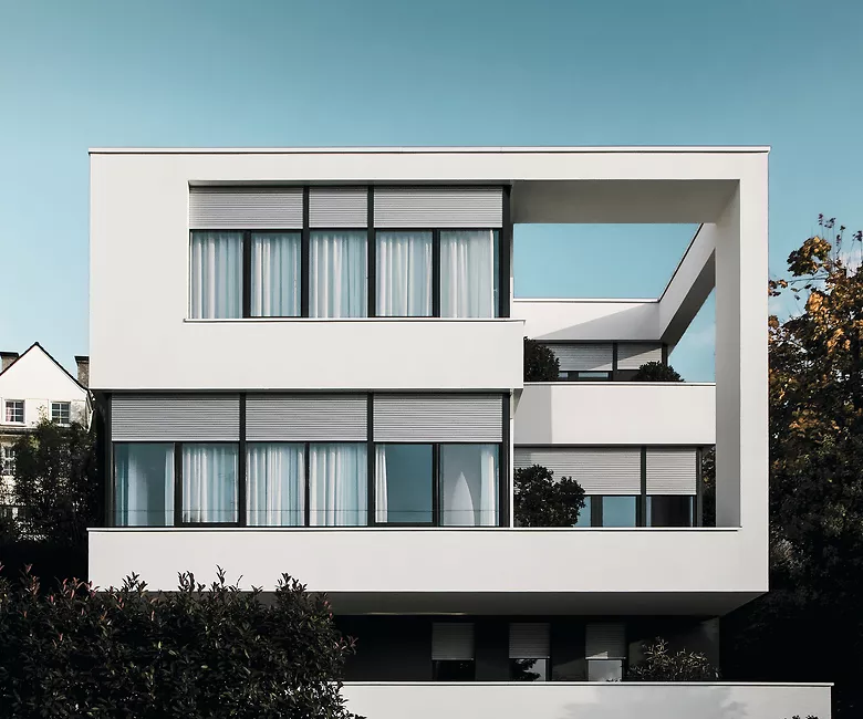 Met een strakke afwerking