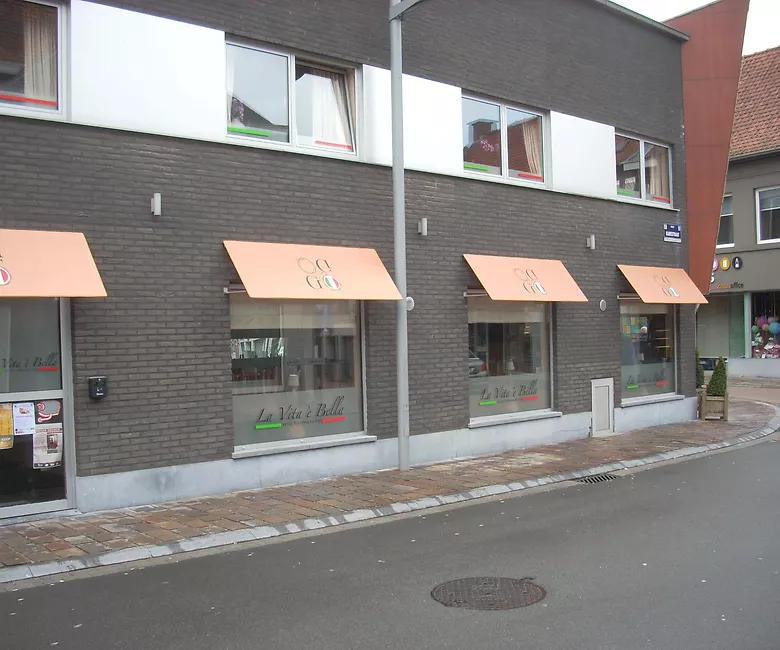 Het doek bepaalt de sfeer