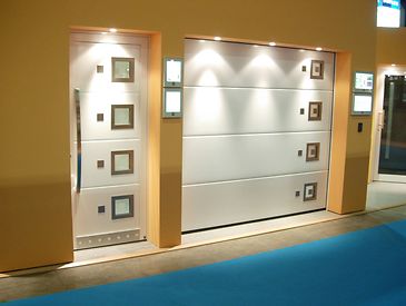 Poorten met beglazing