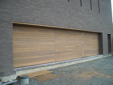 Houten gevelbekleding