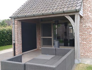 Windscreen voor afsluiten van uw terras
