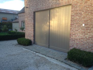 Foto's houten poorten