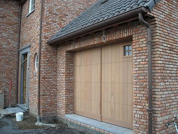 Foto's houten poorten