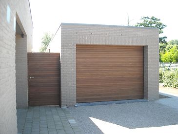 Foto's houten poorten