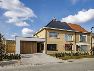 Houten gevelbekleding