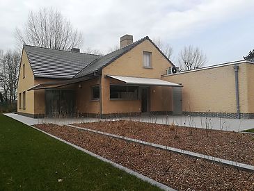 Knikarmschermen met ingebouwde LED