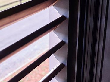 Loggia schuifpanelen