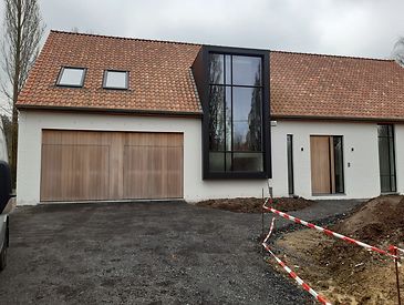 Houten kantelpoorten