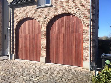 Foto's houten poorten