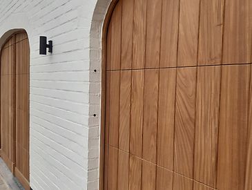 Foto's houten poorten