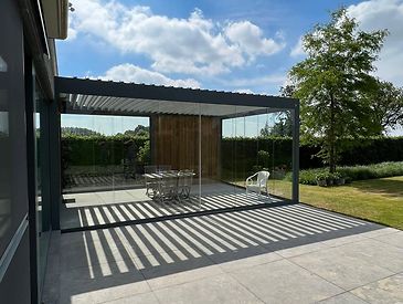 Houten vaste wand
