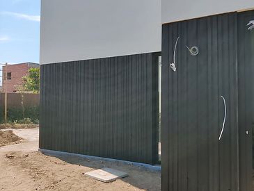Houten gevelbekleding