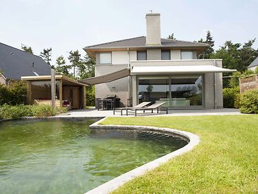 Knikarmschermen aan moderne woningen