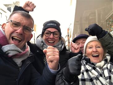 Personeel in actie