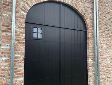 Foto's houten poorten