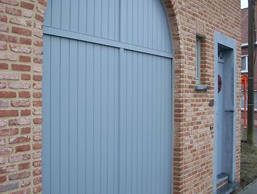 Foto's houten poorten