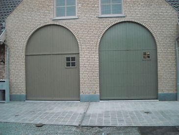 Foto's houten poorten