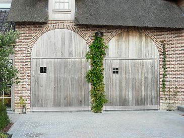 Foto's houten poorten