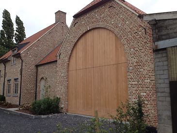 Foto's houten poorten
