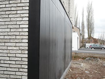 Houten gevelbekleding