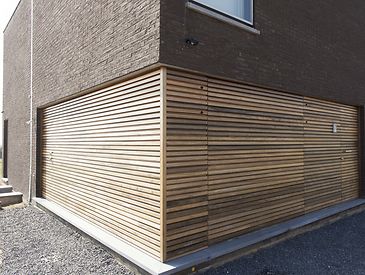 Foto's houten poorten