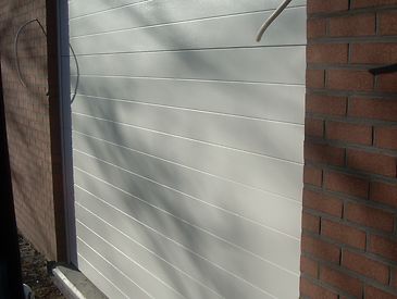Houten gevelbekleding