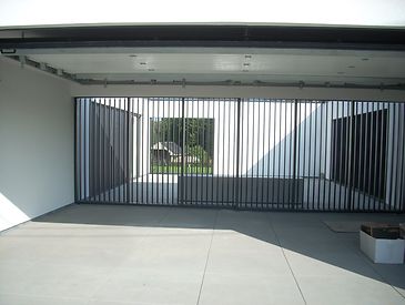 Loggia schuifpanelen