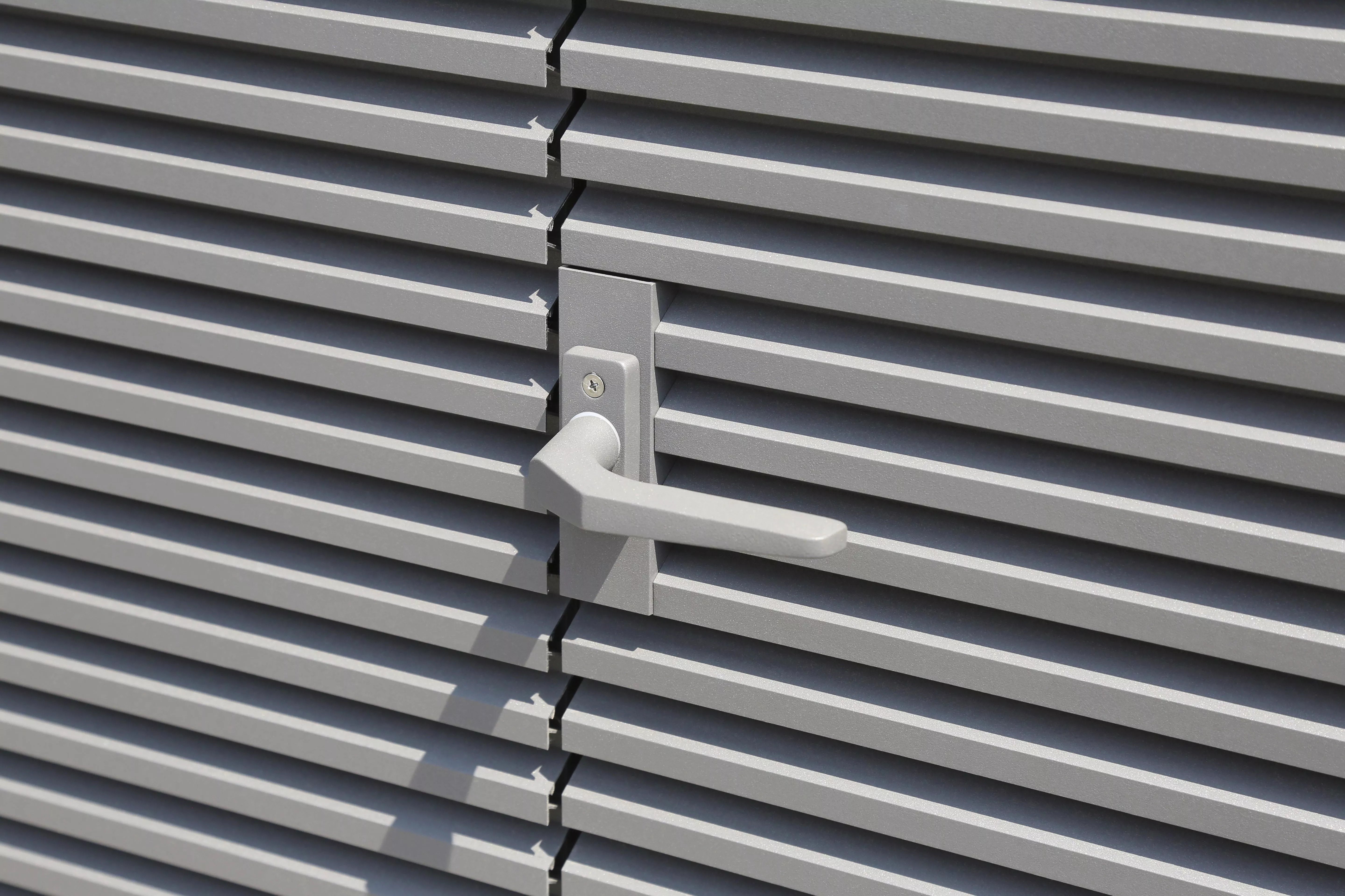 Over de volledige gevel 